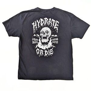 Men’s “Liquid Death” XXL Black Short Sleeve Graphic T-Shirt